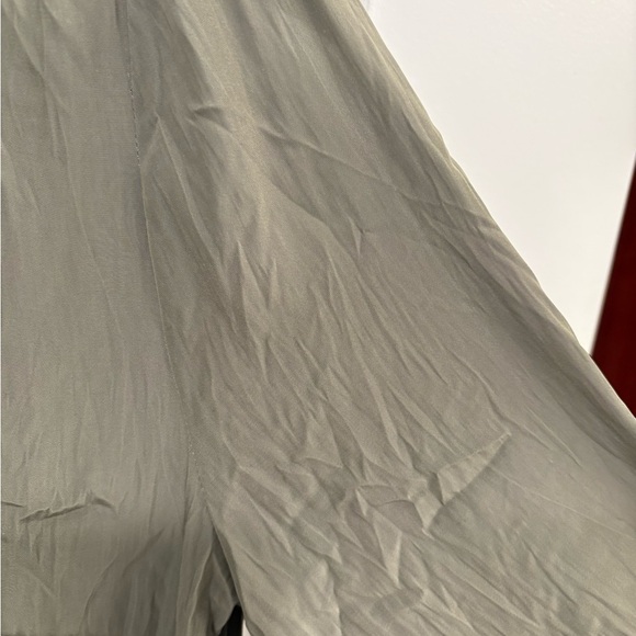 Ramy Brook Olive Green Clara Embellished Slit Sleeve Top Size Small - Picture 16 of 16